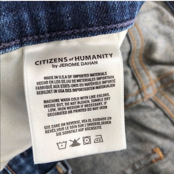 Citizens of Humanity Amari Step Hem Jeans Size 28 - Picture 8 of 15